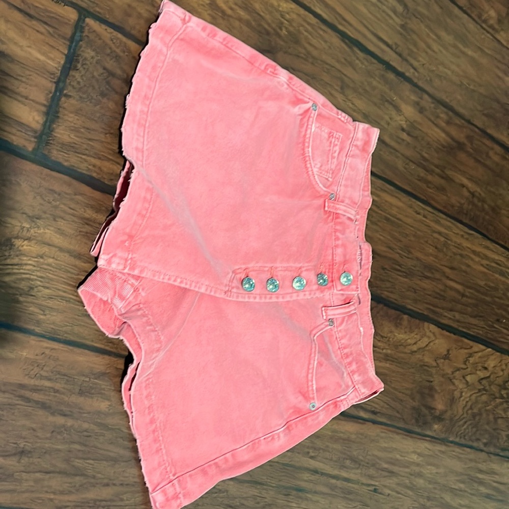 Pink American Eagle mom skort.